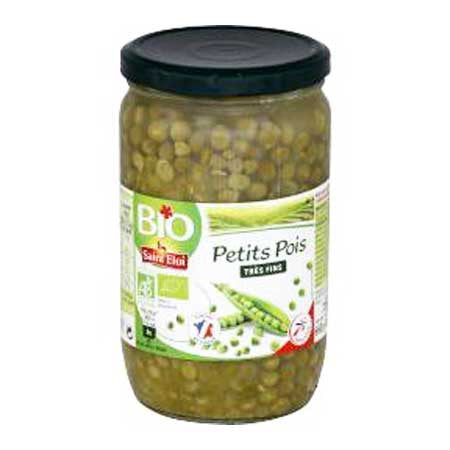 Saint Eloi Petits pois Bio / Organic Very Thin Green Peas - TheLittleMart