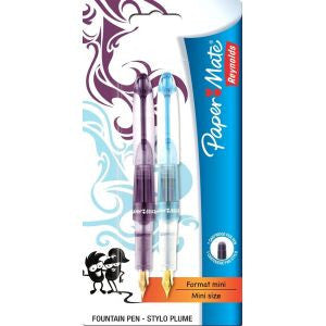 2 mini stylo plume / 2 Mini Fontain pens  PAPERMATE - TheLittleMart