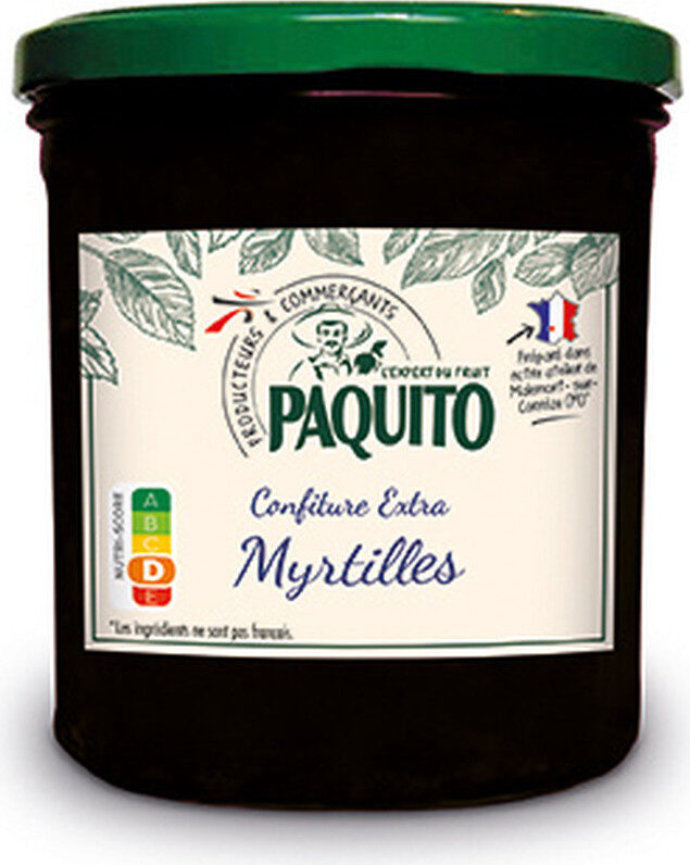Confiture Myrtilles /Blueberry Jam PAQUITO
