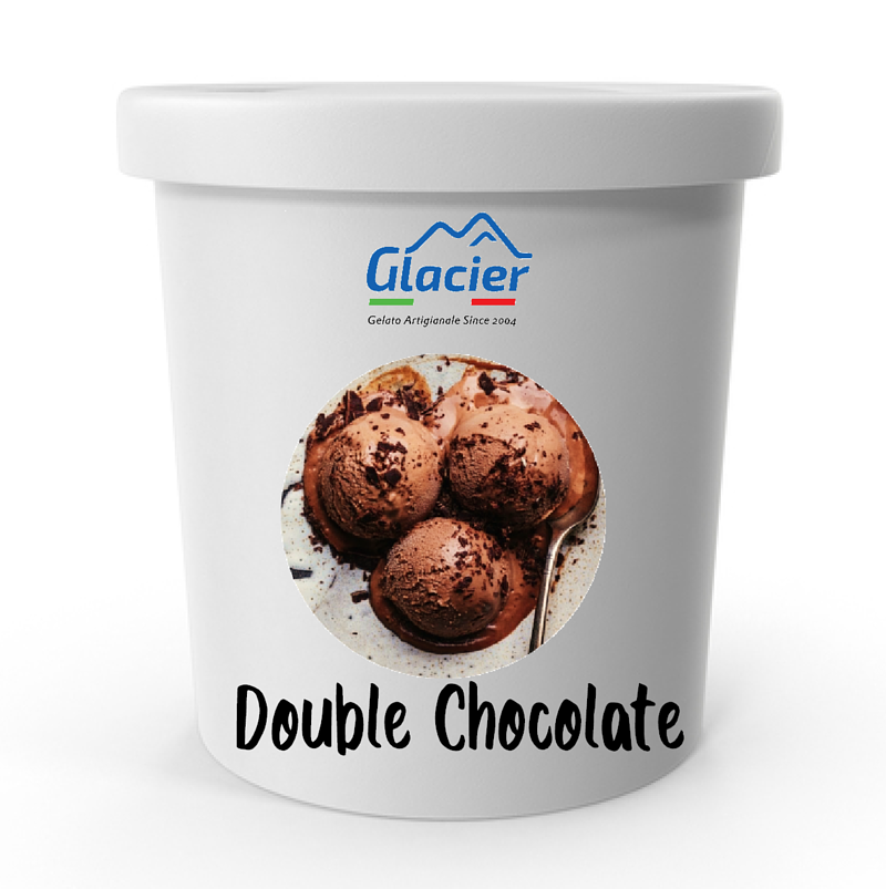 Artisanal Gelato(PINT) Double chocolate Ice cream Glacier