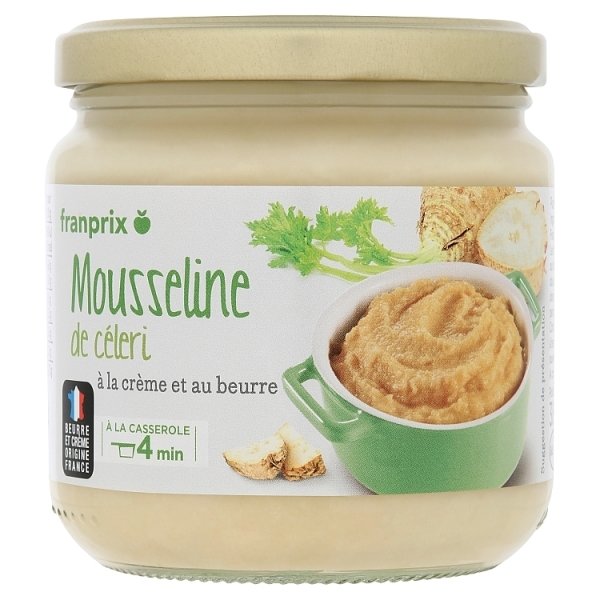 Mousseline de céleri / Celery mousseline  FRANPRIX