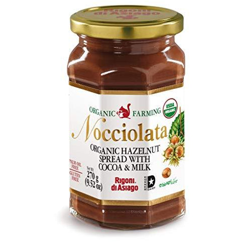 Nocciolata Pâte à Tartiner classique Bio / Organic Hazelnuts spread RIGONI - TheLittleMart.com