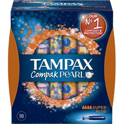 TAMPAX PEARL Tampons Super+  x 18 - TheLittleMart.com